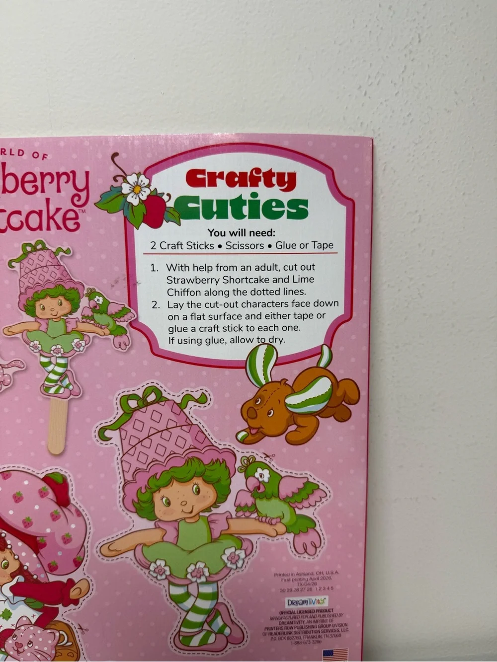 Strawberry Shortcake Coloring & Activity Book Berry Cute